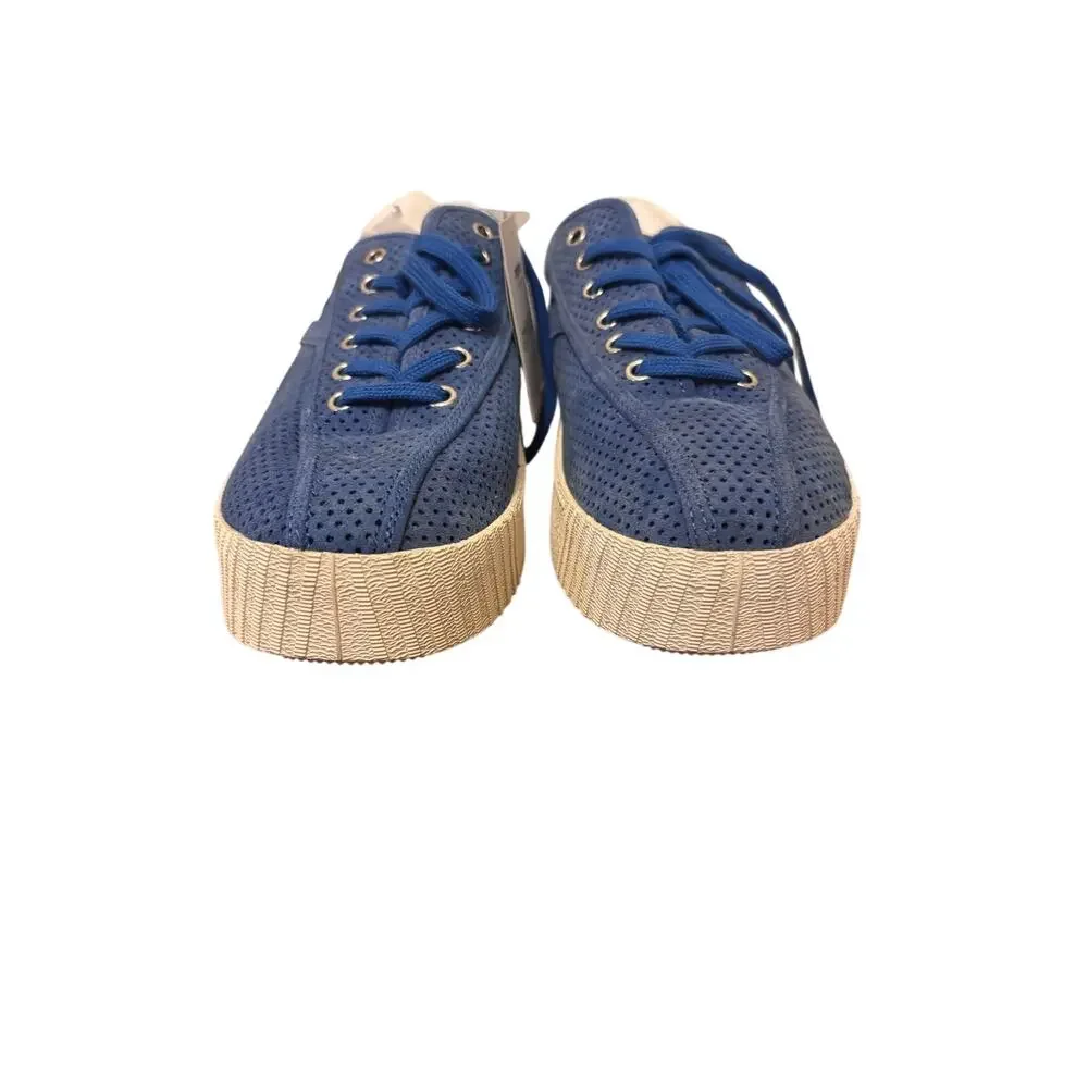 Tretorn Nylite 3 Bold Suede Platform Sneakers SZ 8.5 NWT